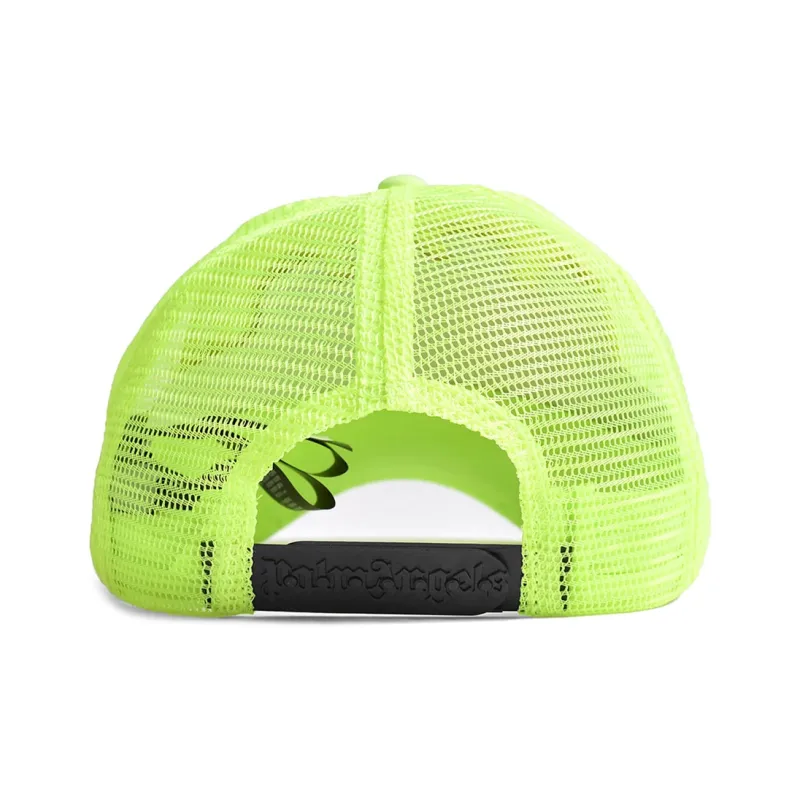 PALM ANGELS Baseball Caps Unisex White/Green-1