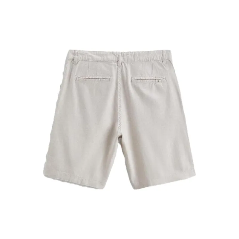 ZARA Casual Shorts Men's Light Beige Yellow-1