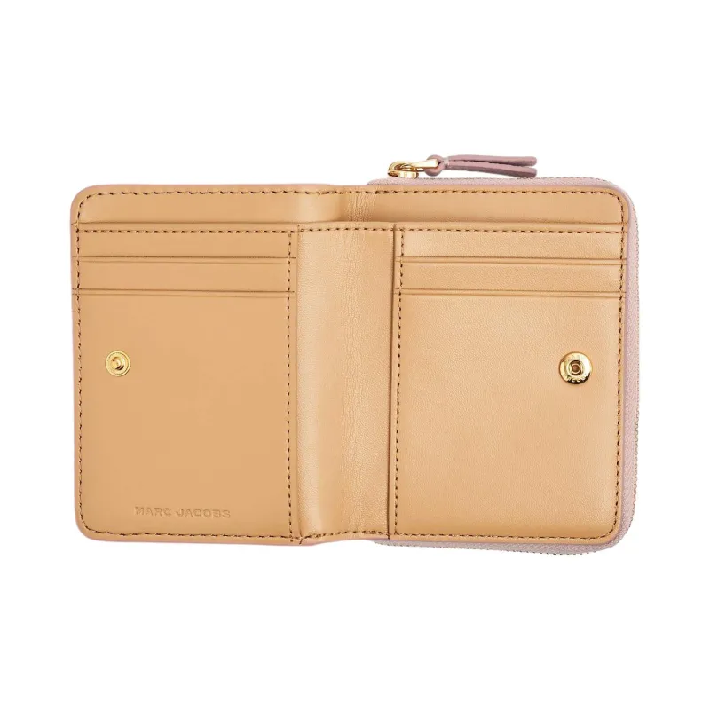 MARC JACOBS The Mini Compact Leather Wallet-3