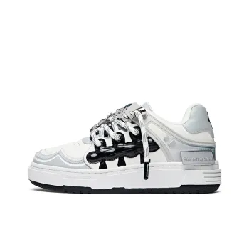 SHOOT BRAND Freedom No.1 FUTURE S Low Top Skateboard Shoes Unisex Silver