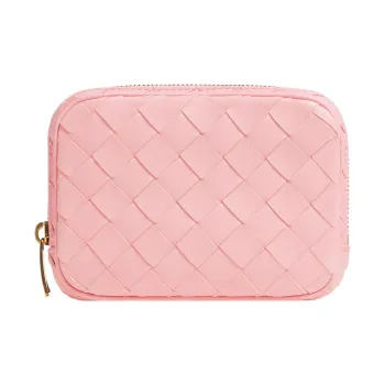 Bottega Veneta Teen Intrecciato Zippered Pouch