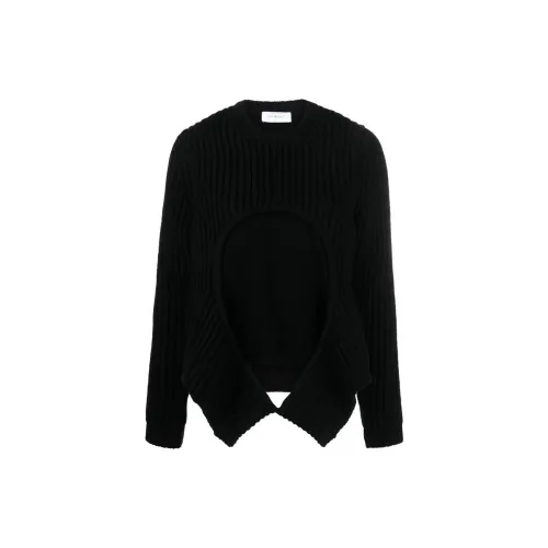 OFF-WHITE Layered Ribbed-knit Jumper