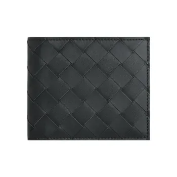 Bottega Veneta Intrecciato Bi Fold Wallet