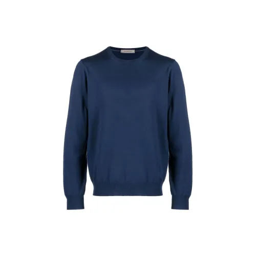 Corneliani Sweaters Men Royal Blue