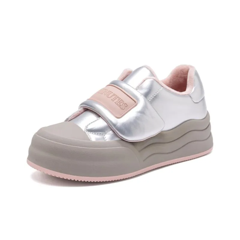 15 MINS Thermal Low Top Skateboard Shoes 4cm Women's-5