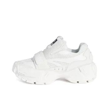 OFF WHITE Glove Round Toe Slip On Sneakers Women's