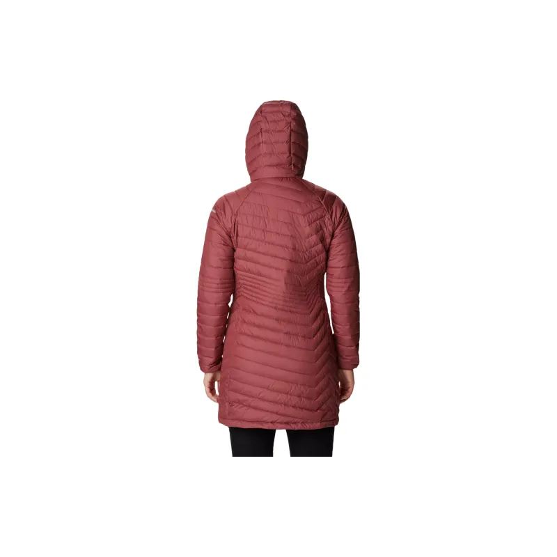 Columbia Powder Powder Lite™ Puffer Jacket Women's Brick Red-1