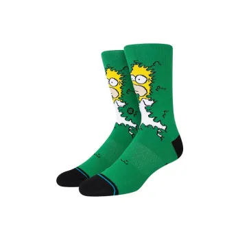 Stance x The Simpsons Mid Calf Socks Unisex 1 Pack Green