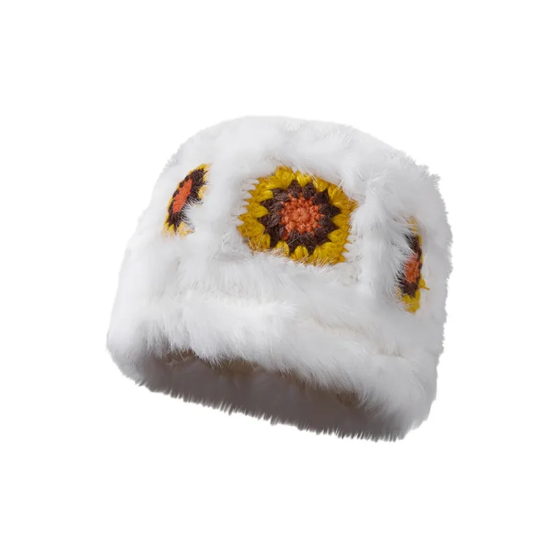 Classmate Yang Rabbit Fur Blend Beanies Women's-1