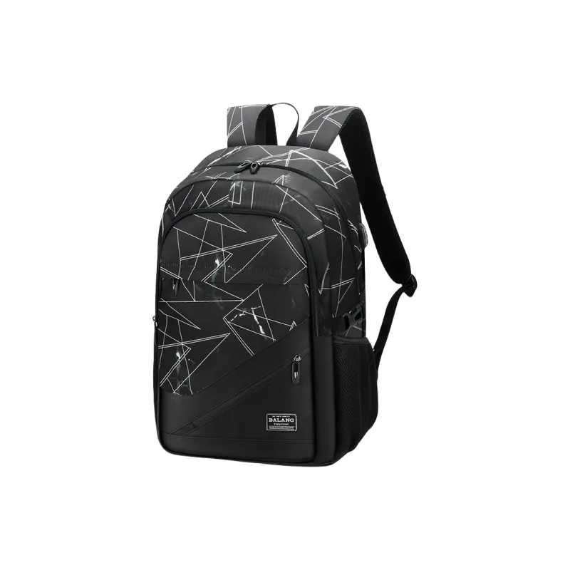 BALANG Oxford Backpack Large Size Unisex Black-0