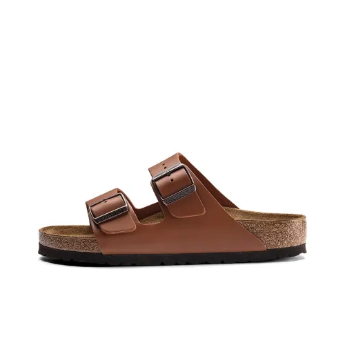 Birkenstock Slide Slippers Unisex Ginger Brown Narrow Fit