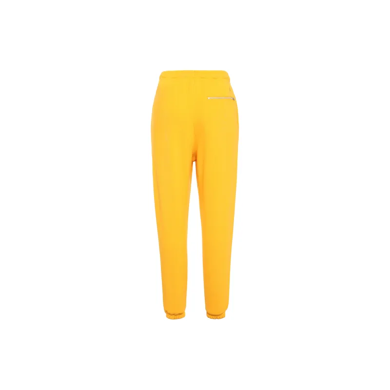 Jordan Wordmark Series Knitted Sweatpants Men Yellow-2