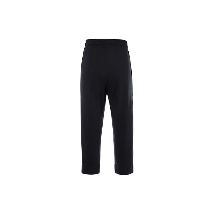 Nike Women'ss Wide Leg Cropped Pants Black-1