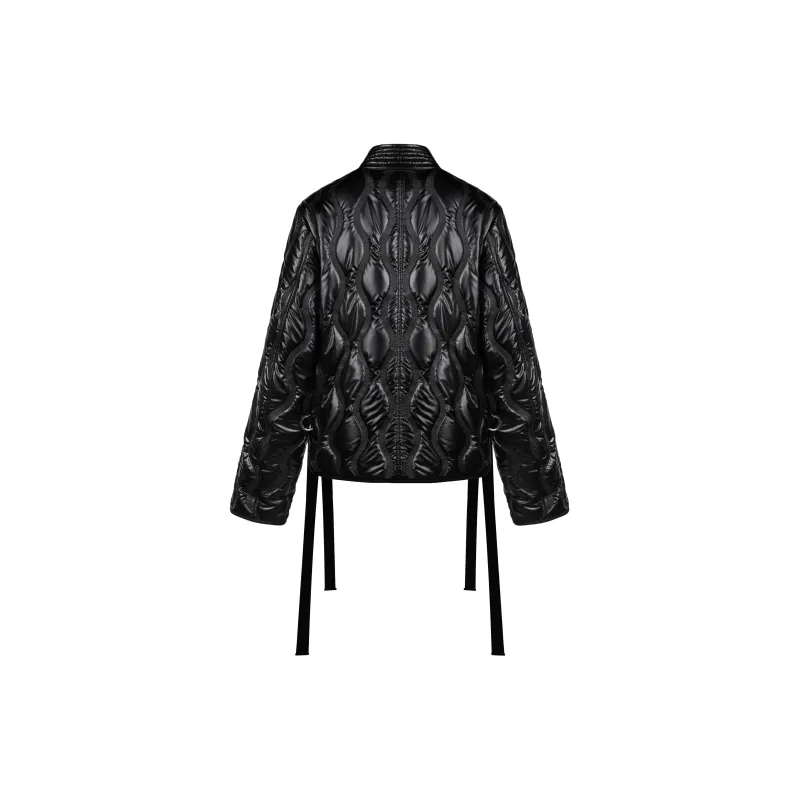 The Last Redemption 23AW Down Jacket Unisex Black-2