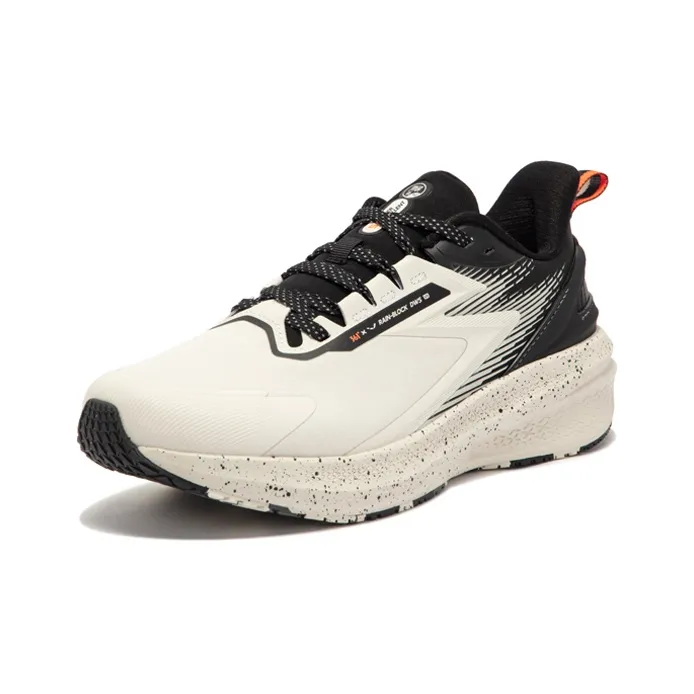 361° Rain Screen Running Shoes Men Low Top Beige-1