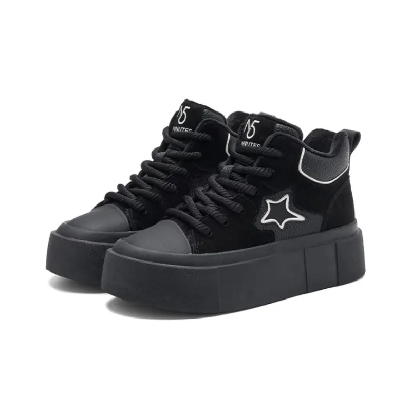 15 MINS High Top Skateboard Shoes Women's-6
