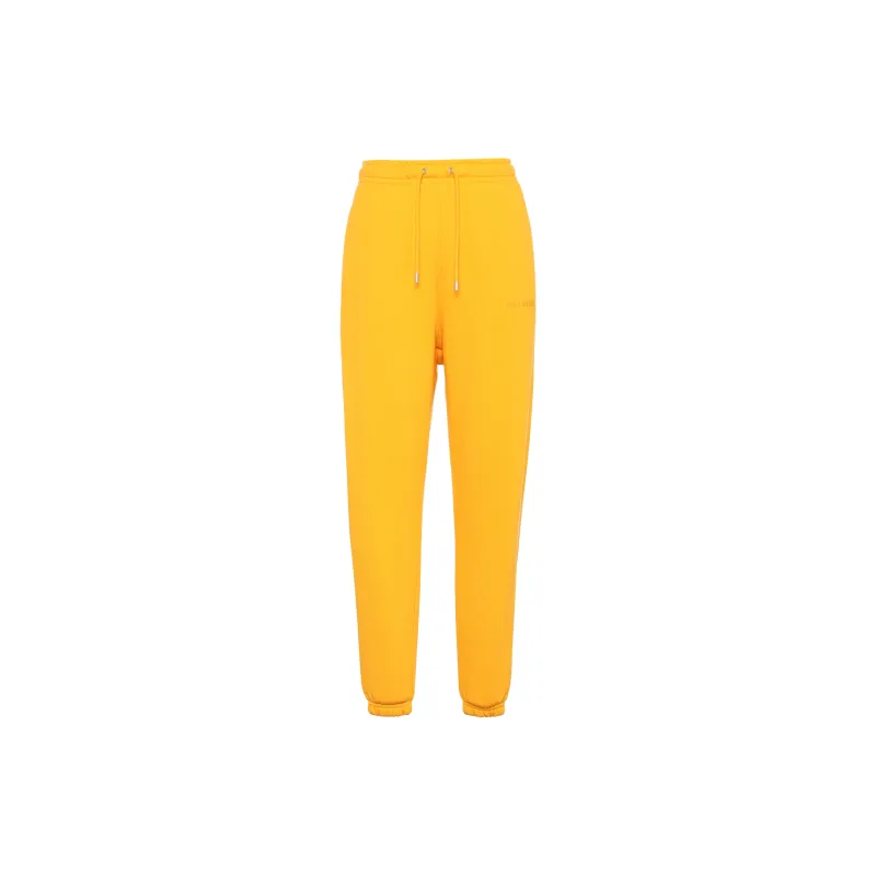 Jordan Wordmark Series Knitted Sweatpants Men Yellow-1