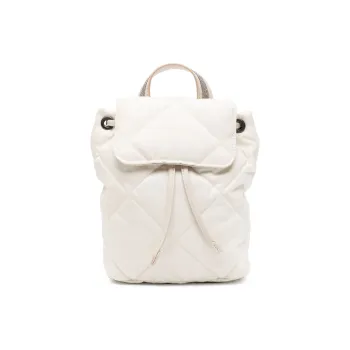 Brunello Cucinelli Quilted Foldover top Backpack