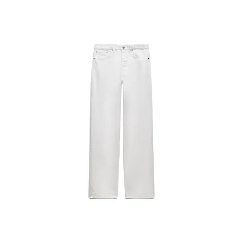 ZARA Jeans Women's White