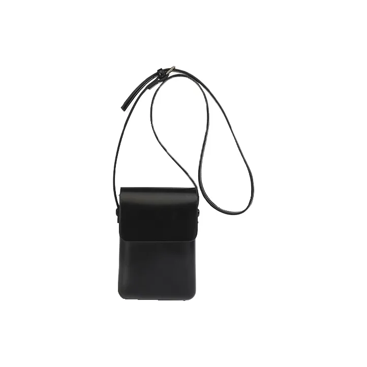 HAWA PU Shoulder Bag Crossbody Bag Small Size Unisex Brown/Black/Khaki/White-5