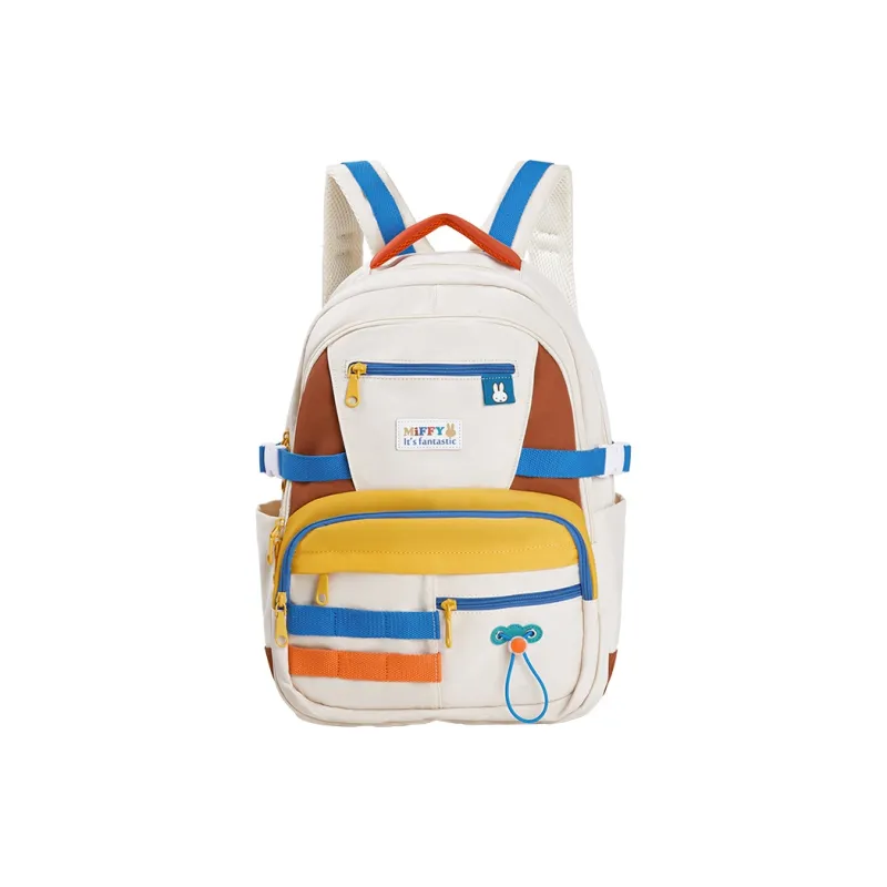 Miffy Oxford Backpack Large Size Women's Green/Brown-13