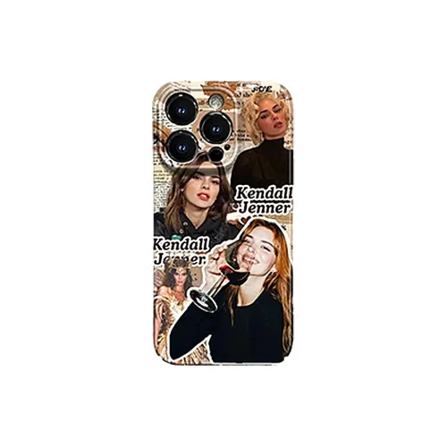 US8ACC Acrylic Material Refreshing Trendy And Cool Phone Cases IPhone13/14/15/Pro/Ma Jana Elegant Patchwork
