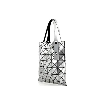ISSEY MIYAKE Prism PVC Tote Bag Shopping Bag Handbag Shoulder Bag Regular Women's Silver