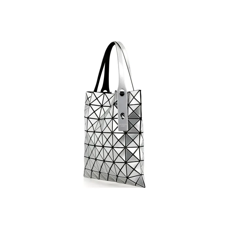 ISSEY MIYAKE Prism PVC Tote Bag Shopping Bag Handbag Shoulder Bag Regular Women's Silver-2