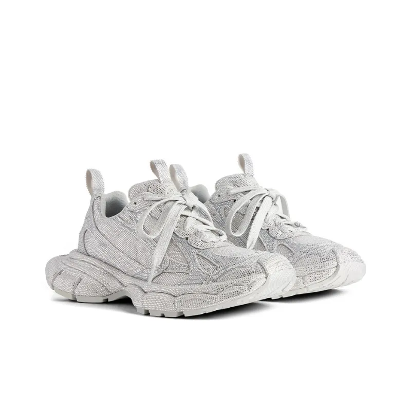 Balenciaga 3XL Light Grey Rhinestones-3