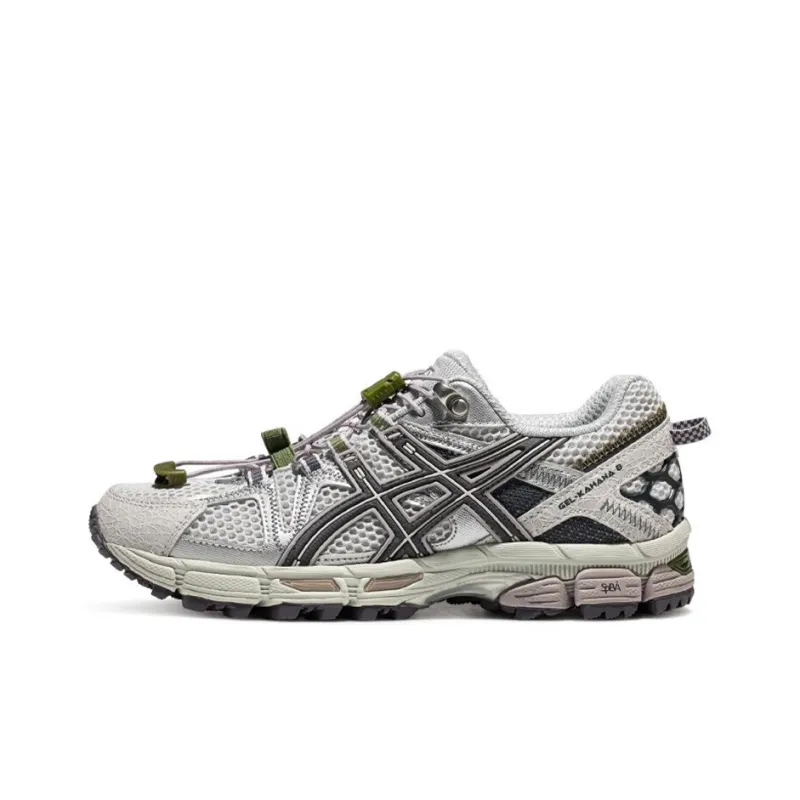 Asics Gel-Kahana 8 Grey Matcha Green Women's-0