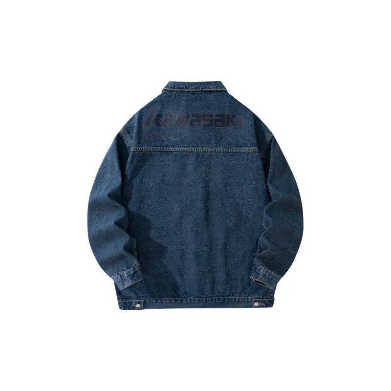 Kawasaki Denim Jackets Unisex-3