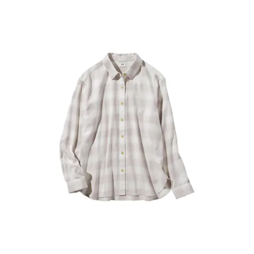 UNIQLO Shirts Women's Light Gray