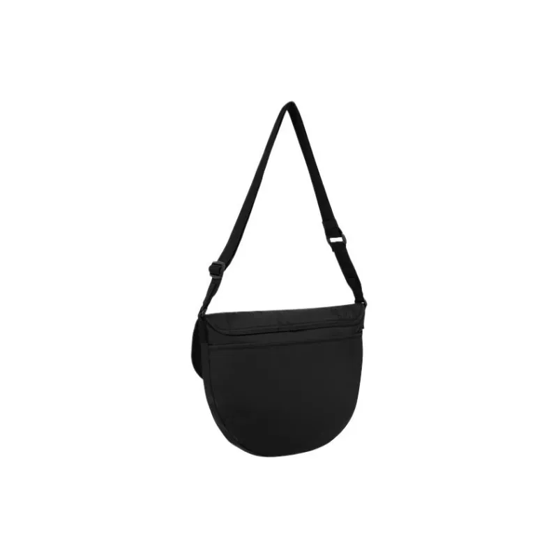 CALVIN KLEIN Fabric Saddle Bag Shoulder Bag Crossbody Bag Large Size Men's Black-2