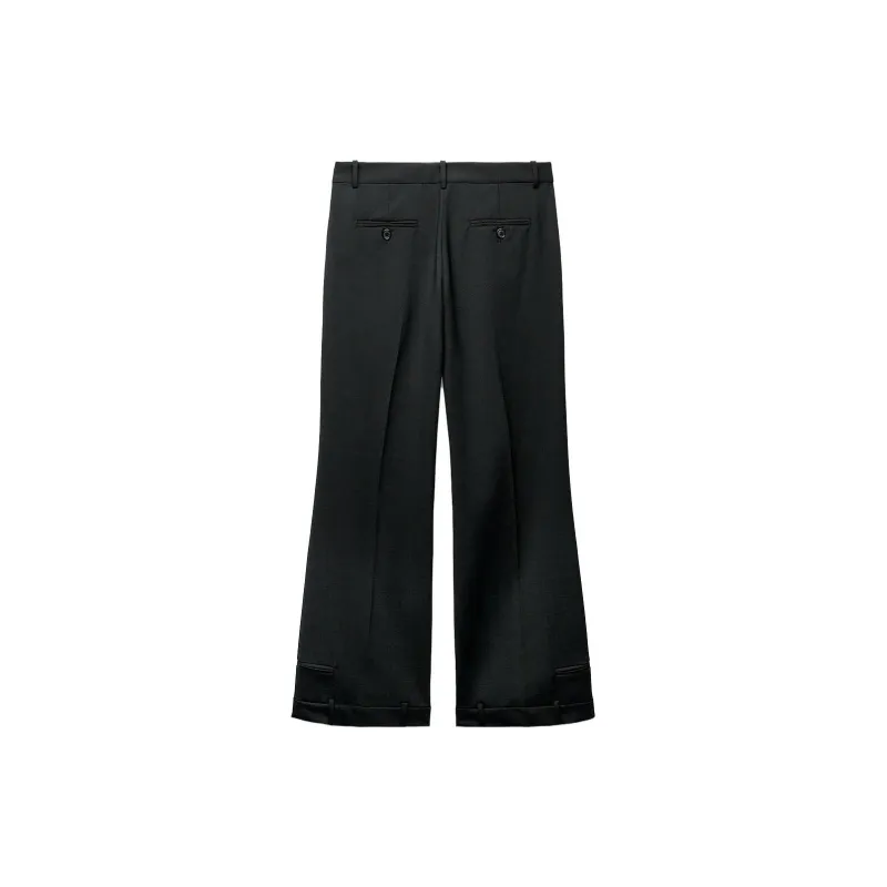 ZARA Casual Pants Women's Black-1