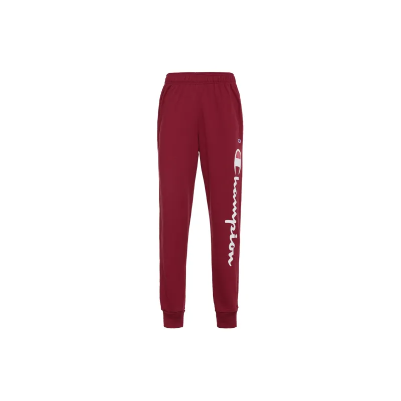 Champion Casual Pants US Version Unisex Cherry Red-1