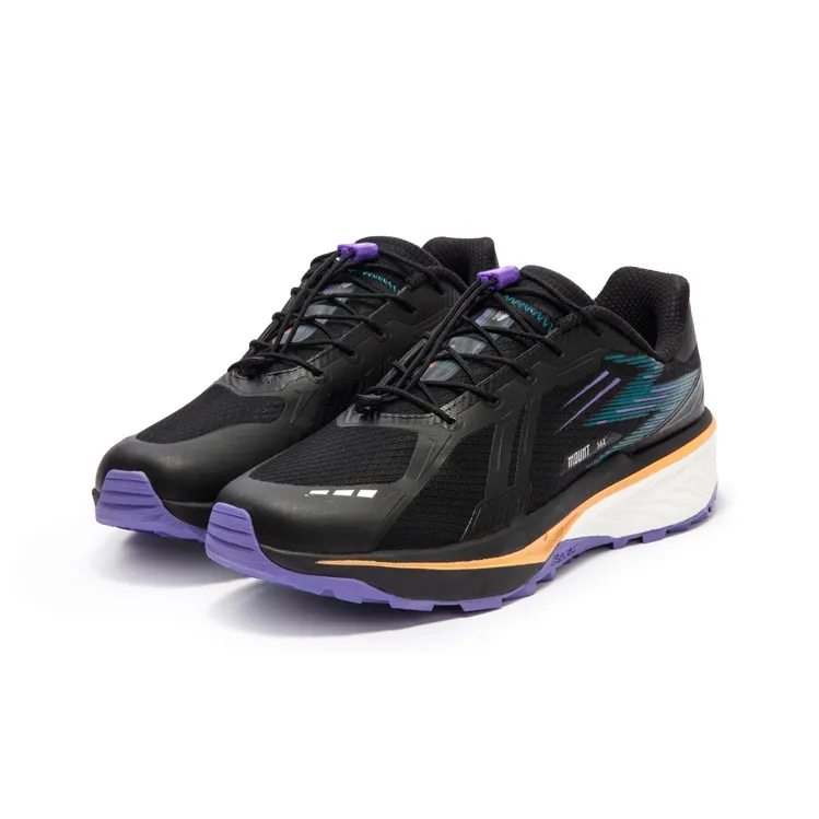 361° Rain Screen Running Shoes Men Low Top Black-2