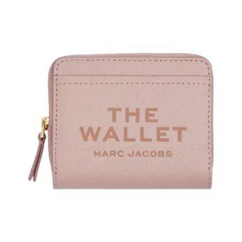 MARC JACOBS Logo Printed Zipped Mini Compact Wallet