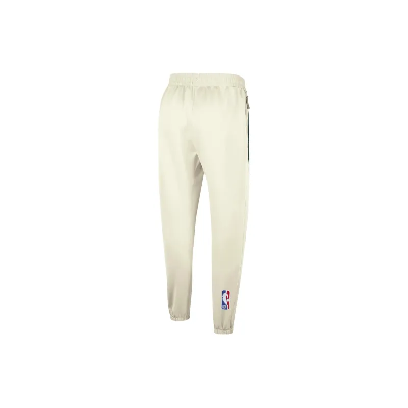 Nike Dri-Fit Boston Celtics Showtime City Edition Knitted Sports Pants City Edition Boston Celtics Men's Sail White-1