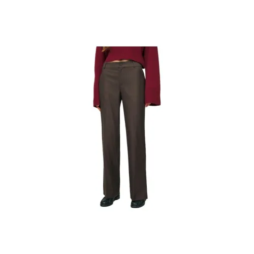 Reformation Suit Trousers Women's Brown