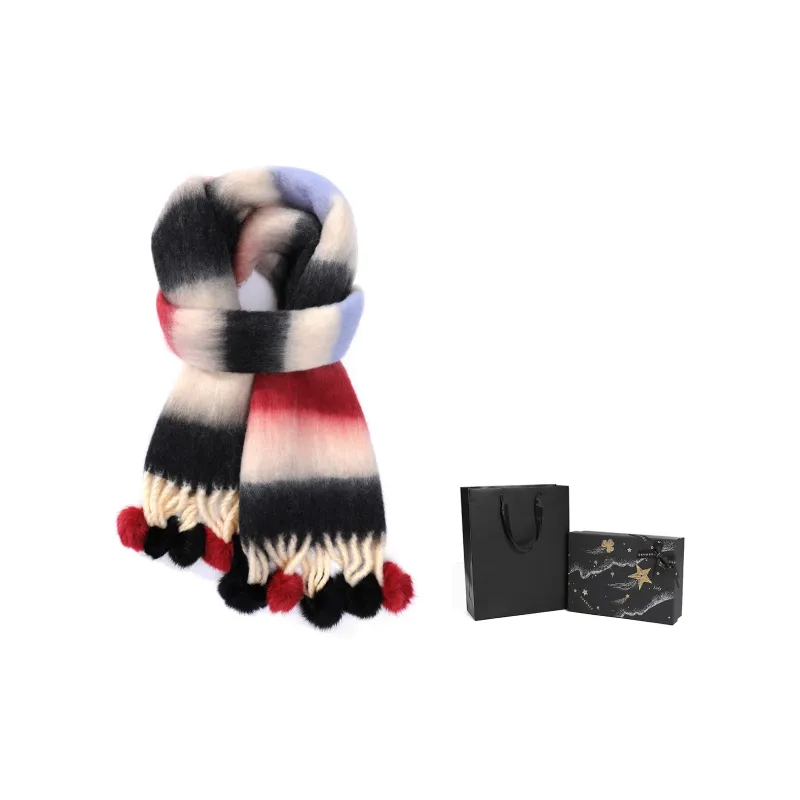 XXOFF Knit Scarves Unisex-15