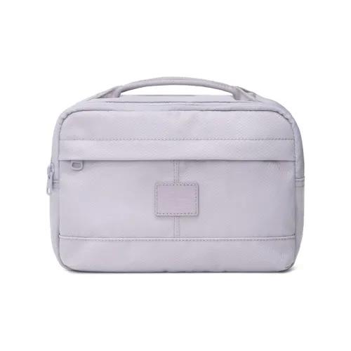 MYD Portable Cosmetics Storage Bag Travel Handbag Toiletry Bag Makeup Bag Women's Lavender