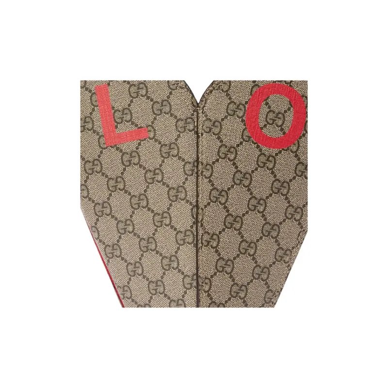 GUCCI Valentine's Day Collection Canvas Handbag, Shoulder Bag Women's-8