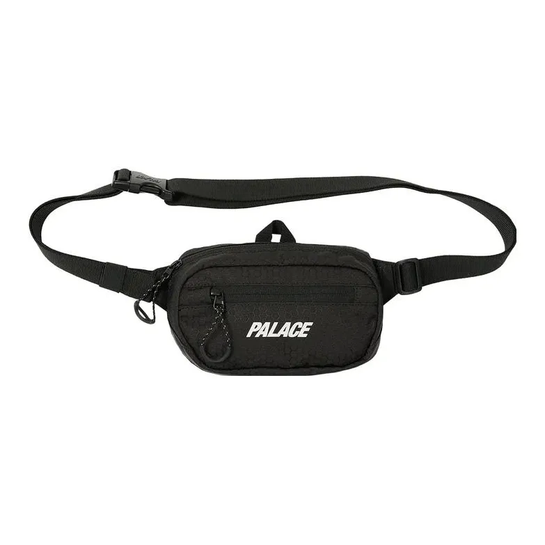 PALACE Cordura Eco Hex Ripstop Mini Waist Bag 'Black'-1