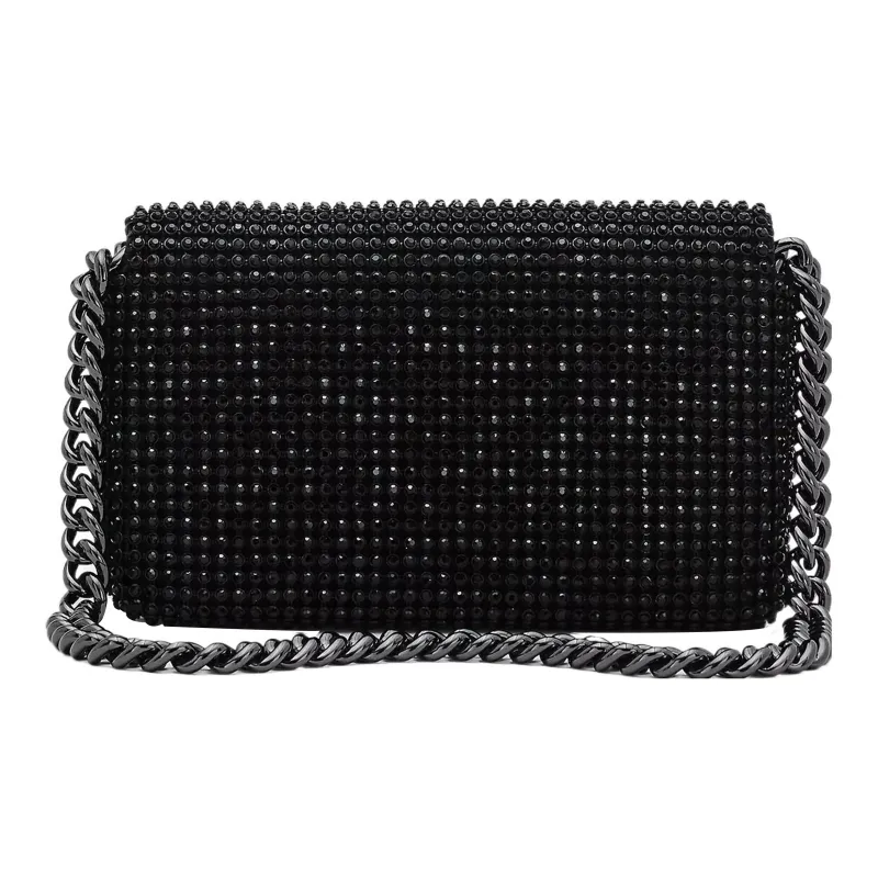 MARC JACOBS The Rhinestone J Marc Mini Shoulder Bag-2