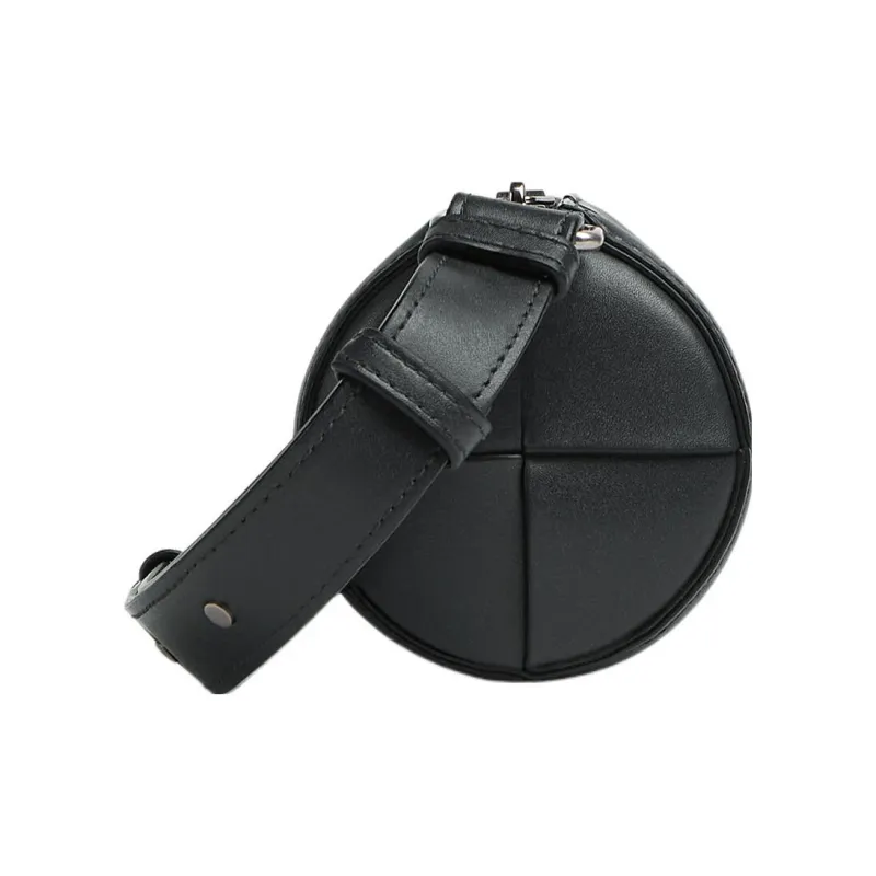 Bottega Veneta Cow Leather Cylinder Bag Shoulder Bag Crossbody Bag Small Size Men's Stone Gray-1
