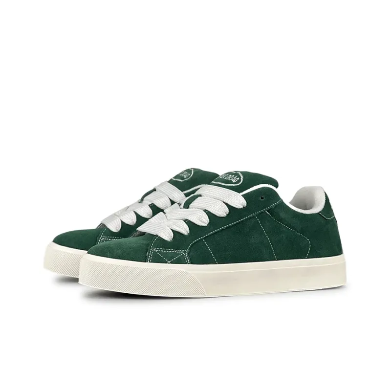 LuzaoT SUPER DRAG Low Top Skateboard Shoes Unisex Green-2