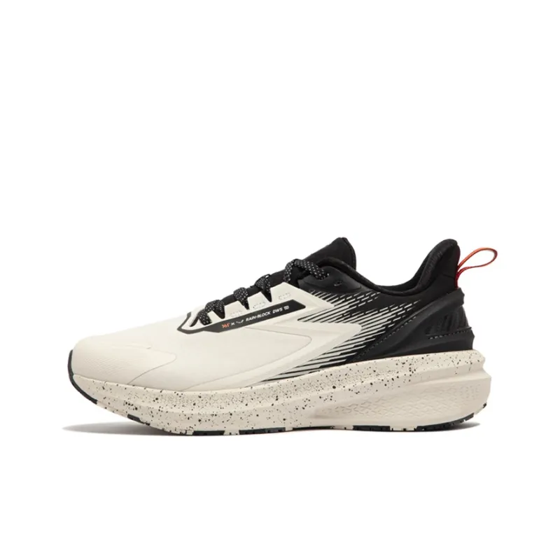 361° Rain Screen Running Shoes Men Low Top Beige-0