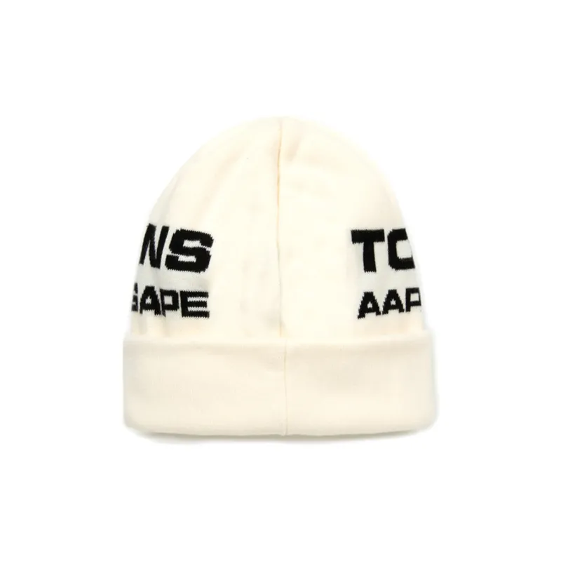Bape X Tommy Logo Jacquard Knit Beanie-1