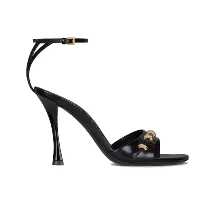 Givenchy 100mm Crystal-embellished Sandals-1