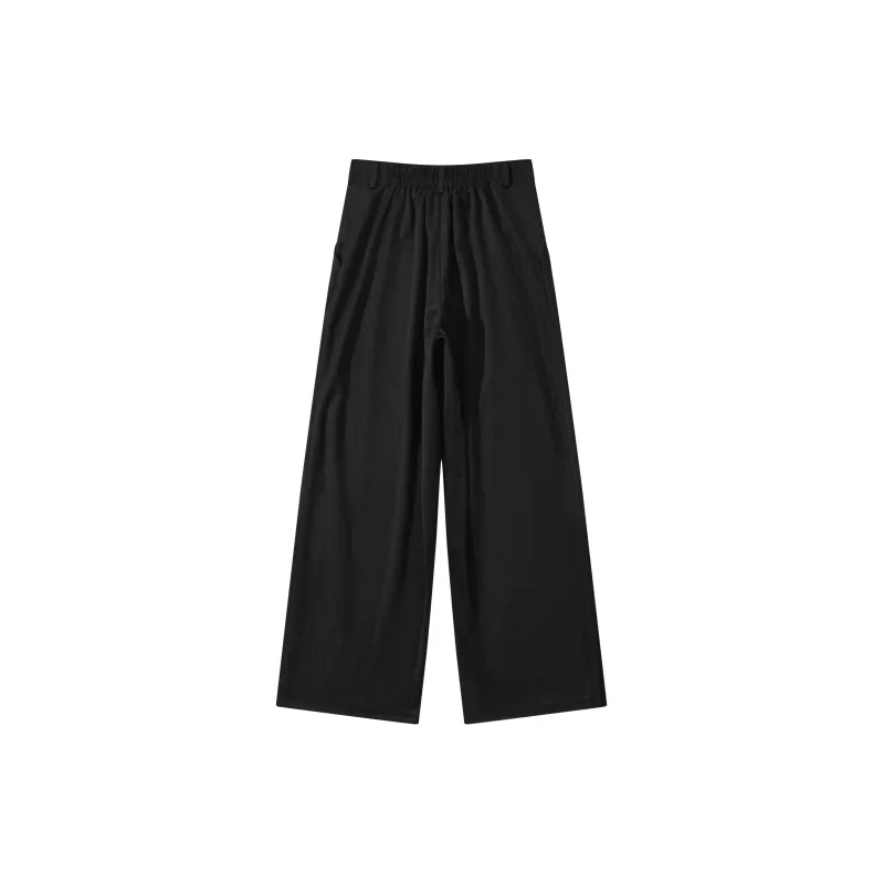 CNEW Casual Pants Unisex Black-1